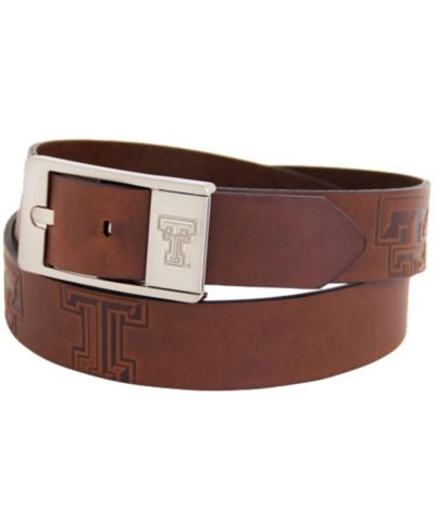 Men's Texas Tech Red Raiders Brandish Leather Belt - Brown