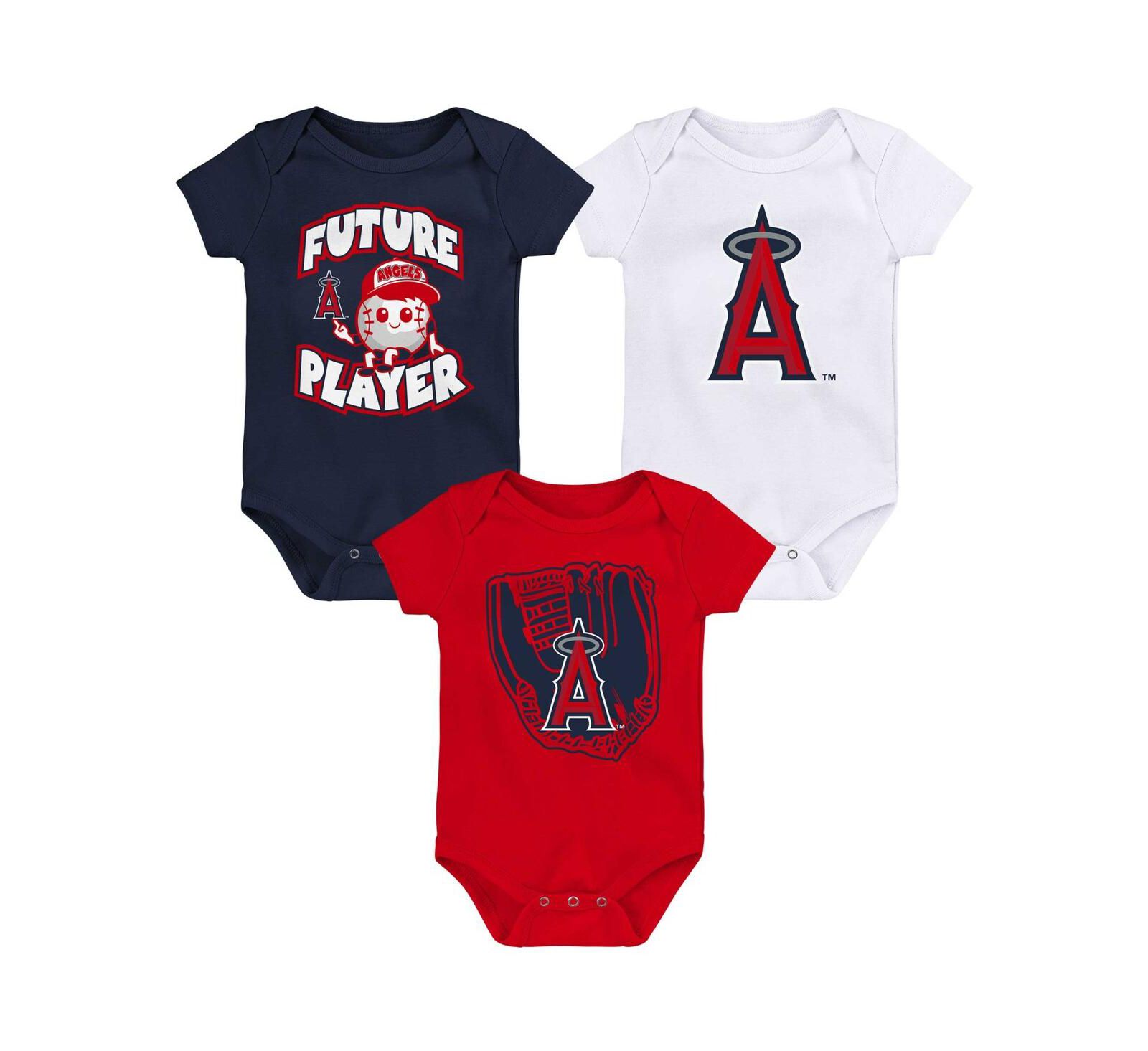 Набор боди для новорожденных Los Angeles Angels 3 шт