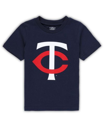 Детская футболка Minnesota Twins с логотипом, темно-синяя