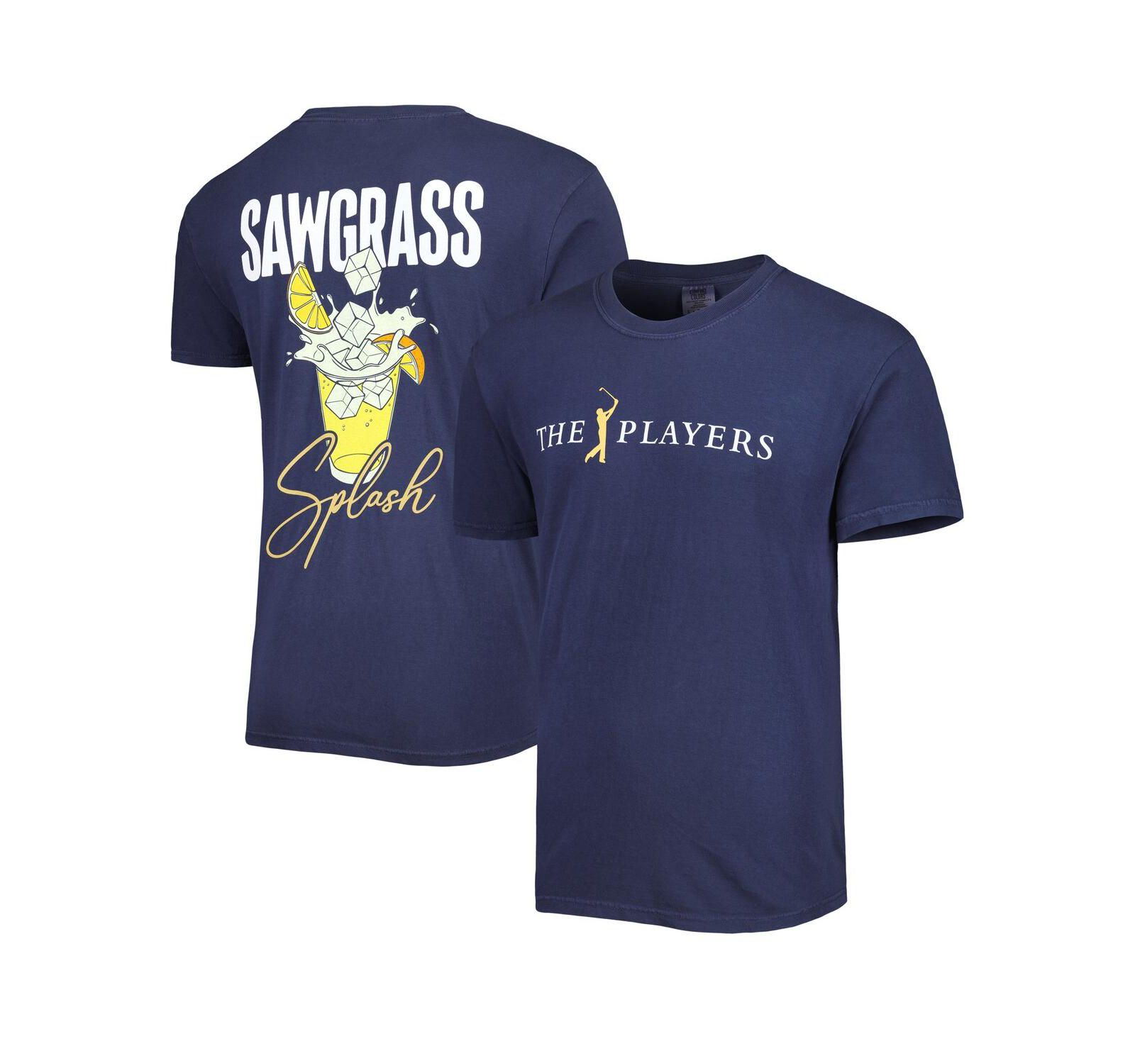 Barstool Golf Мужская футболка THE PLAYERS Sawgrass Splash, темно-синяя