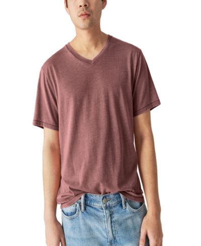 Мужская футболка Lucky Brand Venice Burnout V-образный вырез