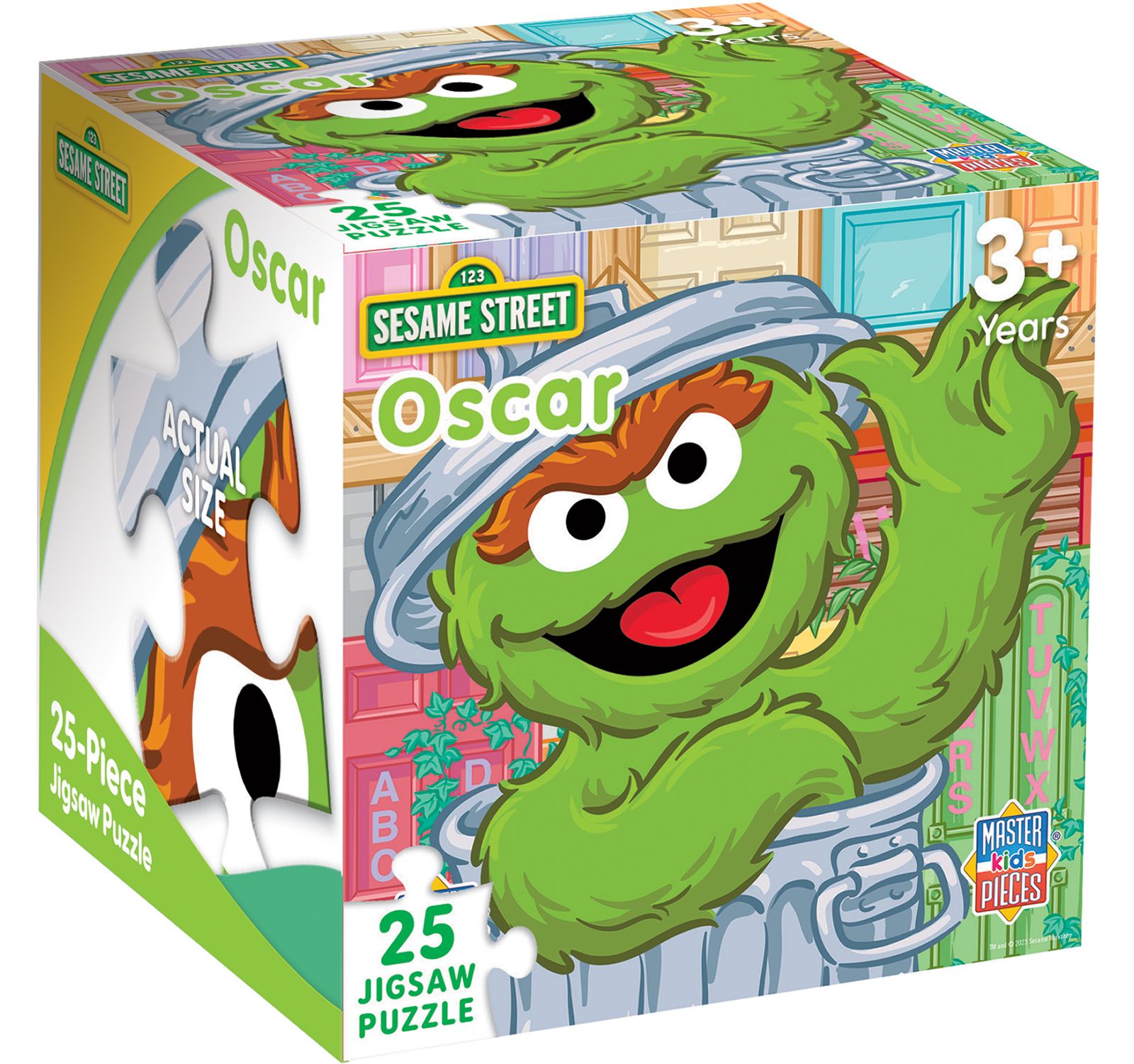 MasterPieces Sesame Street - Oscar the Grouch пазл из 25 деталей
