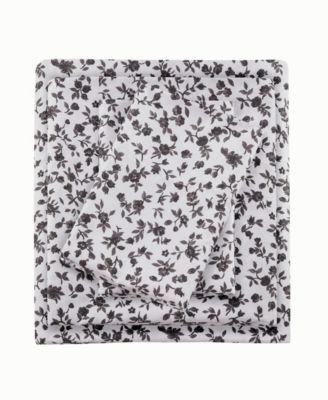 Intelligent Design Printed Microfiber 4 Piece Sheet Set, King