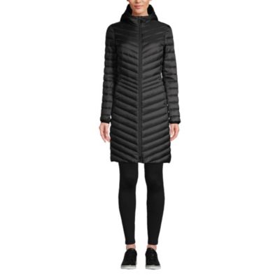 Lands' End Women's Tall Wanderweight Packable Down Coat