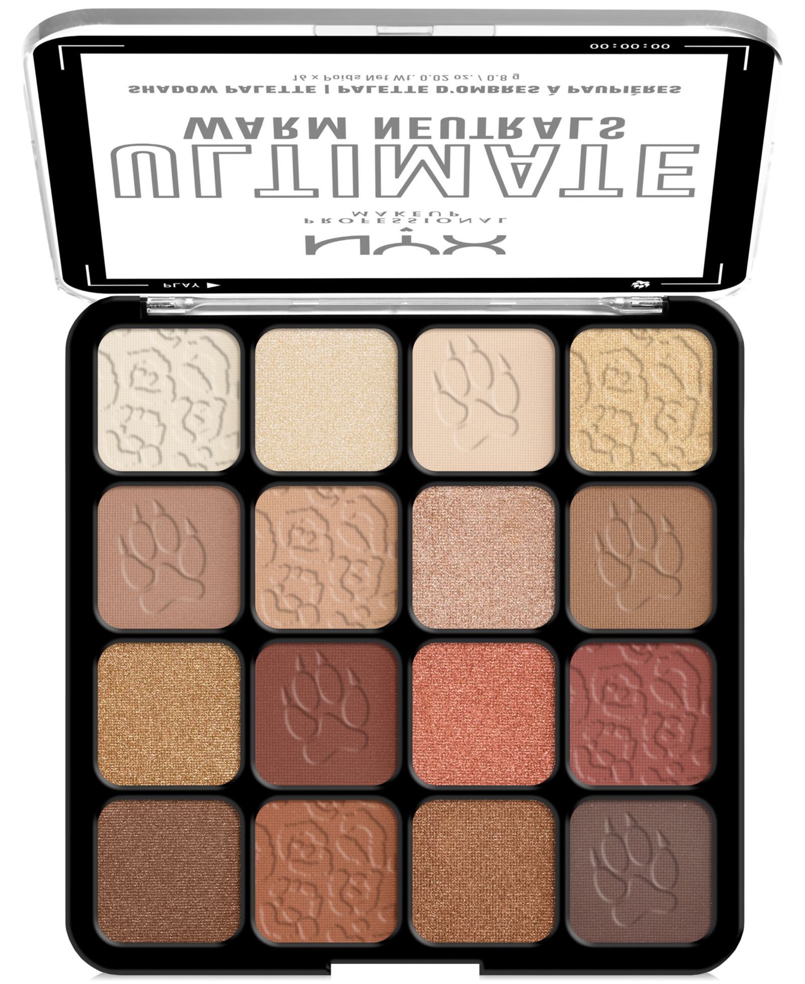 NYX Professional Makeup Ultimate Shadow Palette - Warm Neutrals