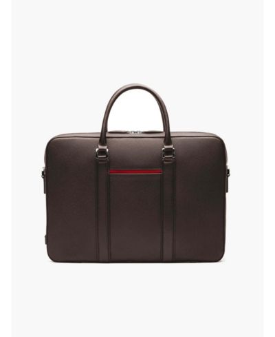 MAVERICK & CO. Men's Manhattan Leather Briefcase
