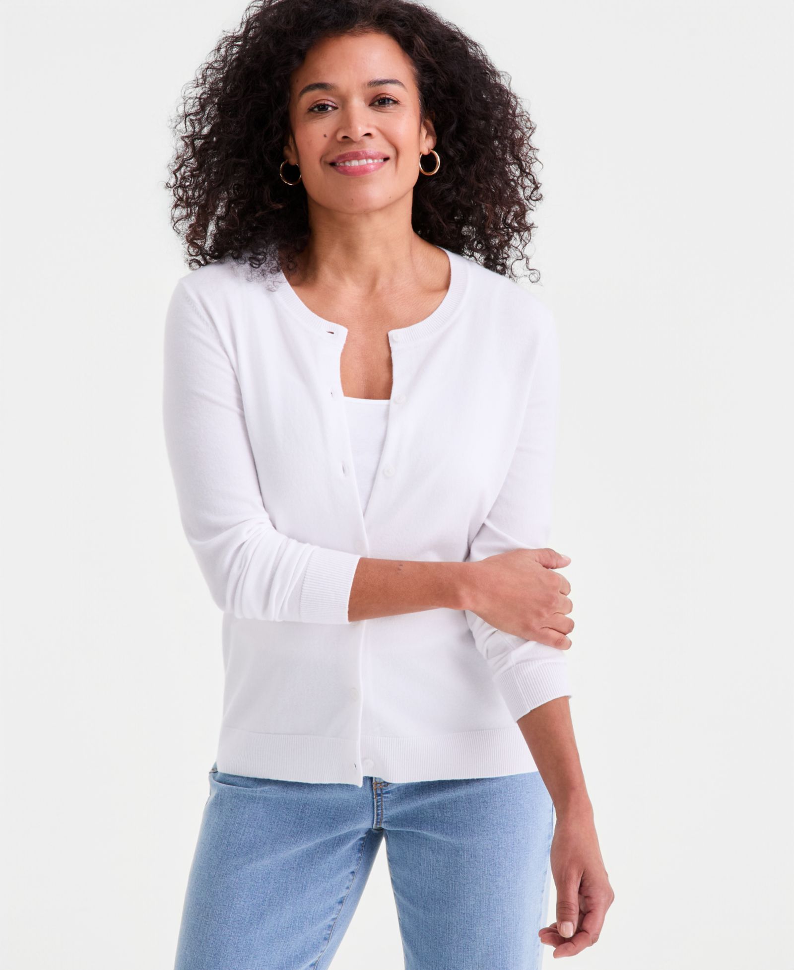 Кардиган Style & Co Women's Button-Down Long-Sleeve