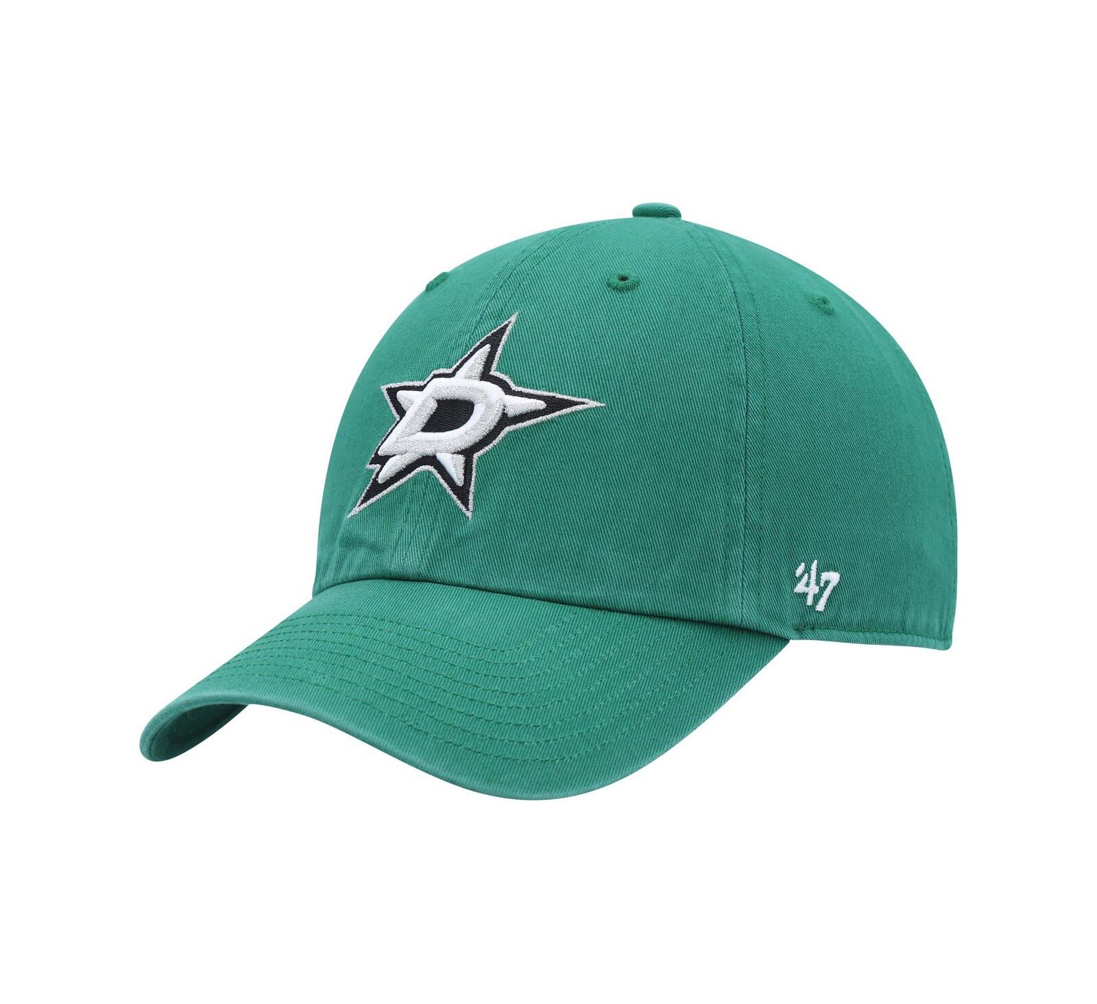 Мужская кепка '47 Brand Dallas Stars Clean Up Adjustable Kelly Green