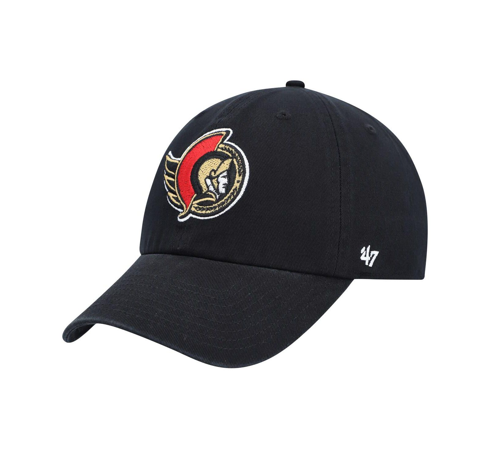 '47 Brand Мужская регулируемая кепка Ottawa Senators Clean Up, черная