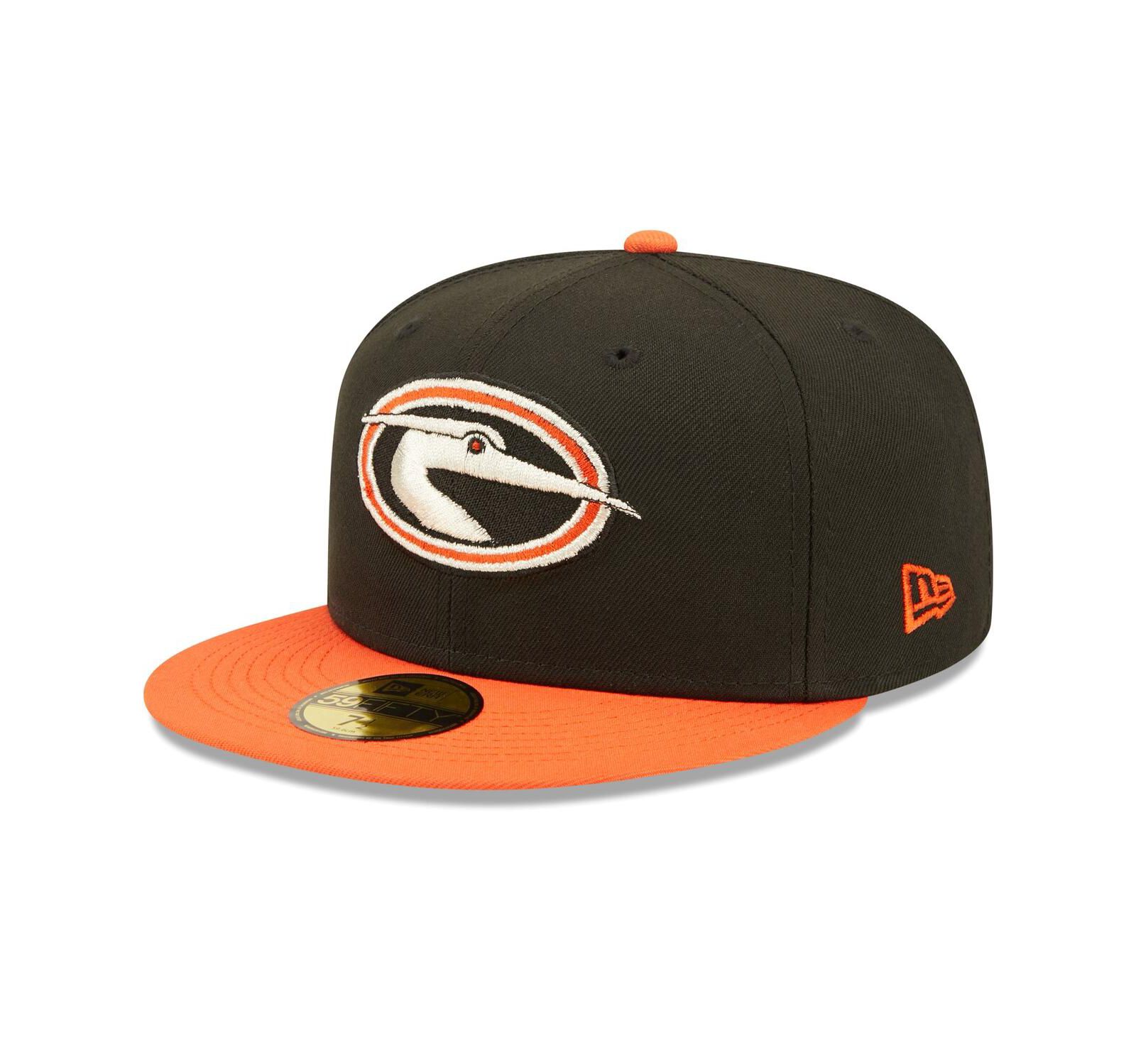 New Era Мужская кепка 59FIFTY Delmarva Shorebirds Authentic Collection, черная
