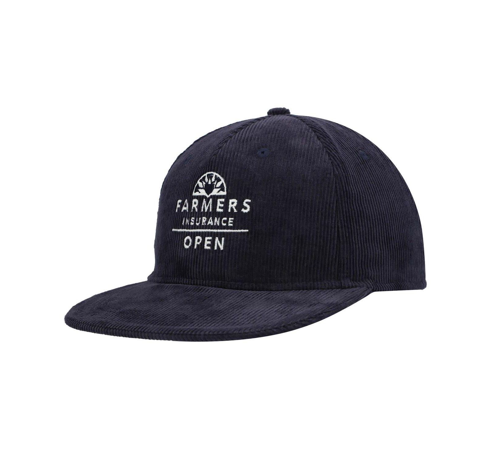 Men's Ahead Navy Farmers Insurance Open Moby Snapback Hat