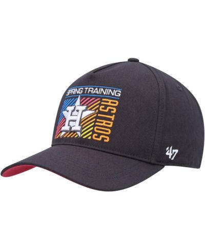 Men's '47 Brand  Charcoal Houston Astros 2023 Spring Training Reflex Hitch Snapback Hat