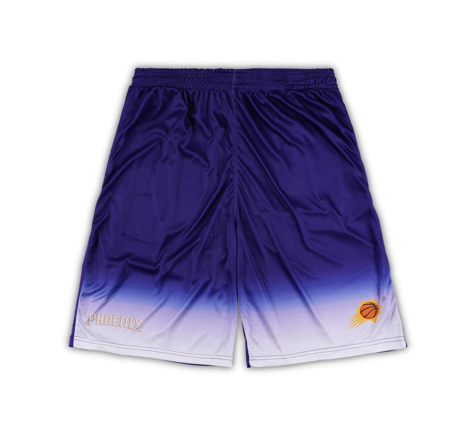 Fanatics Мужские шорты Phoenix Suns Big and Tall Fadeaway, фиолетовые