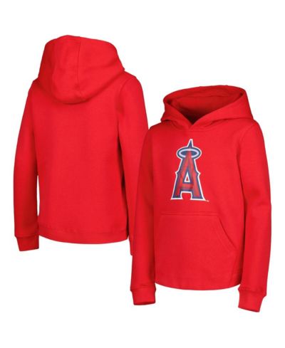 Худи с логотипом Los Angeles Angels для мальчиков и девочек, Red