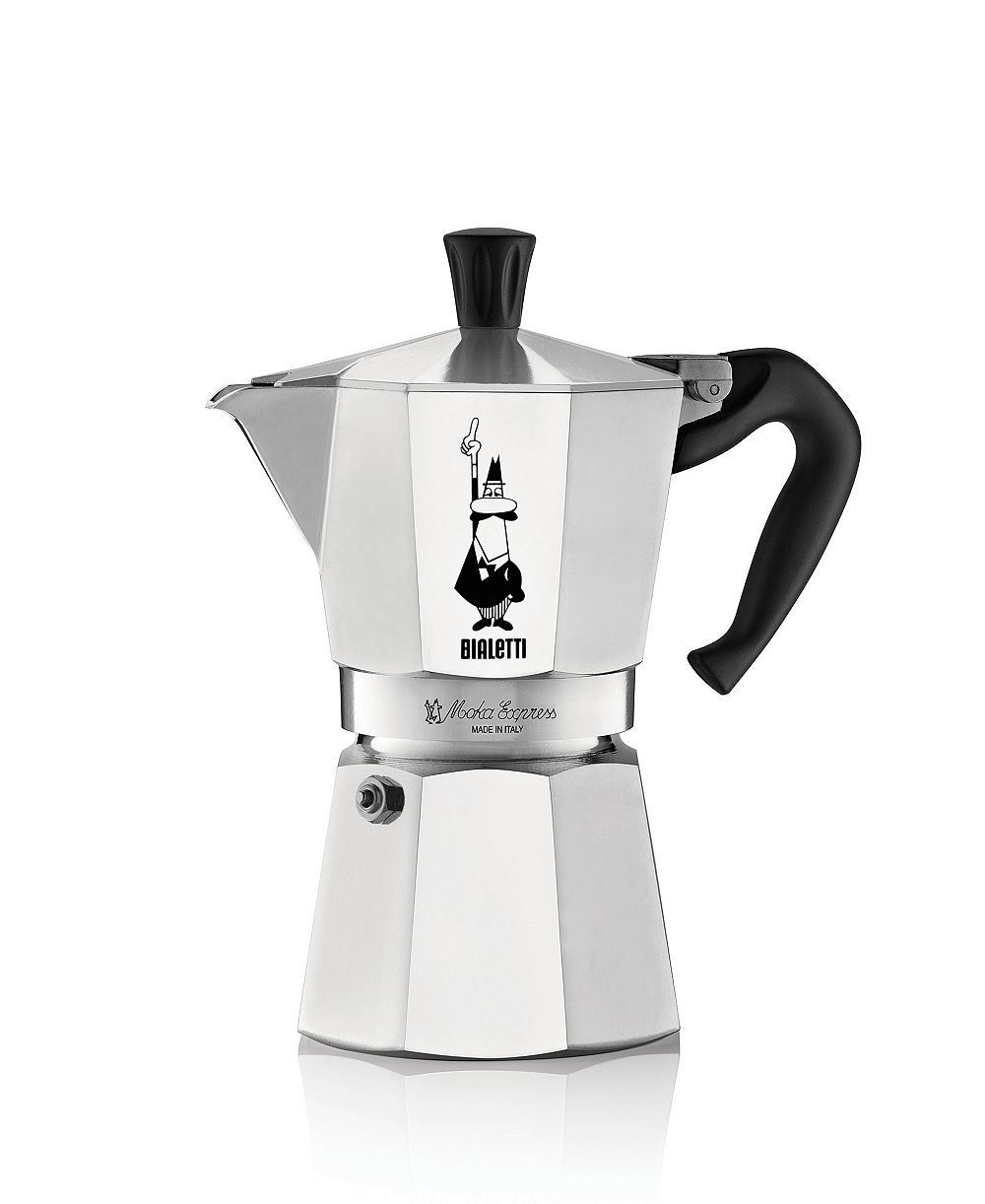 Moka Express кофеварка на 6 чашек, 9,1 унции