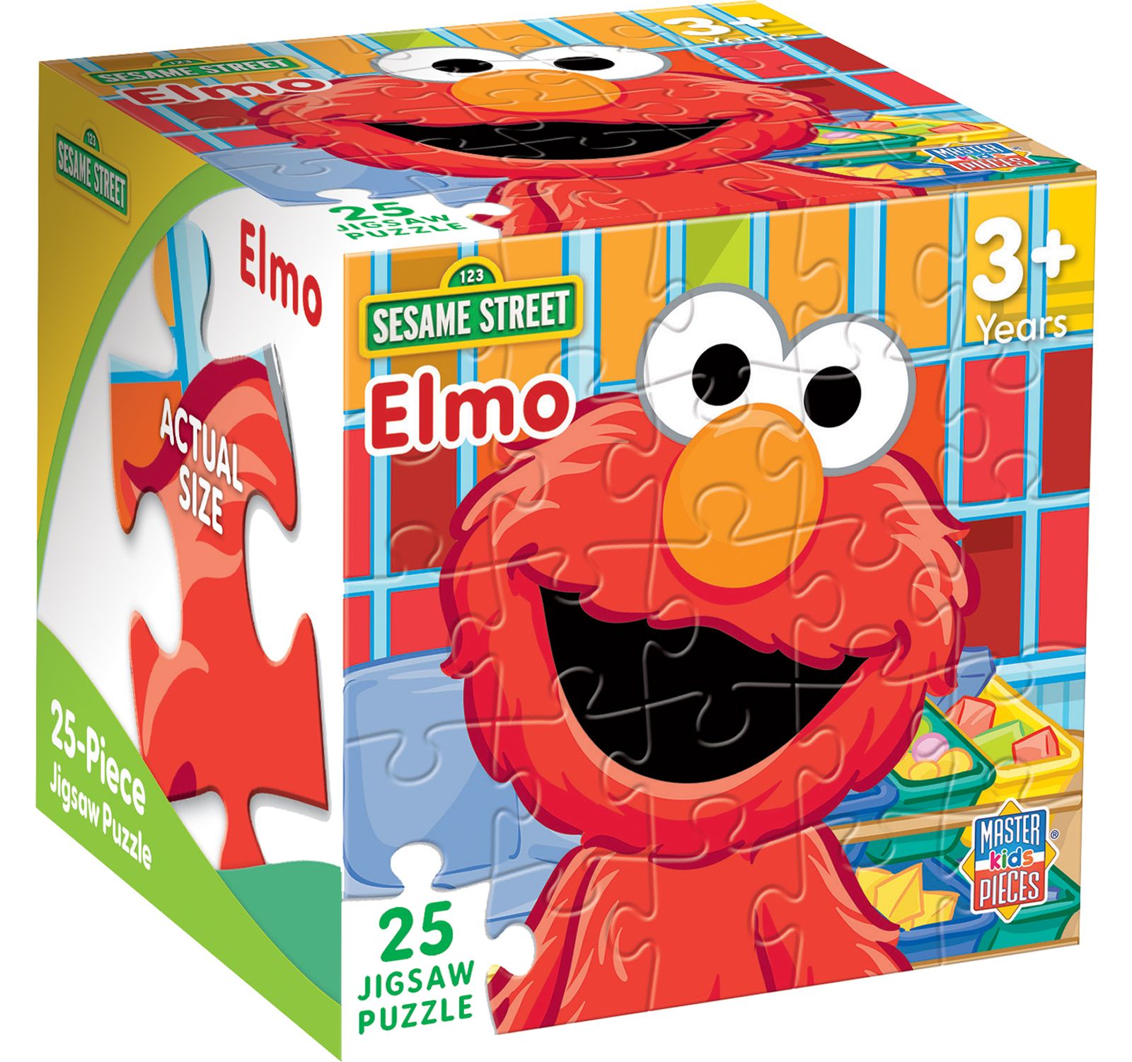 MasterPieces Sesame Street - Elmo пазл на 25 деталей для детей