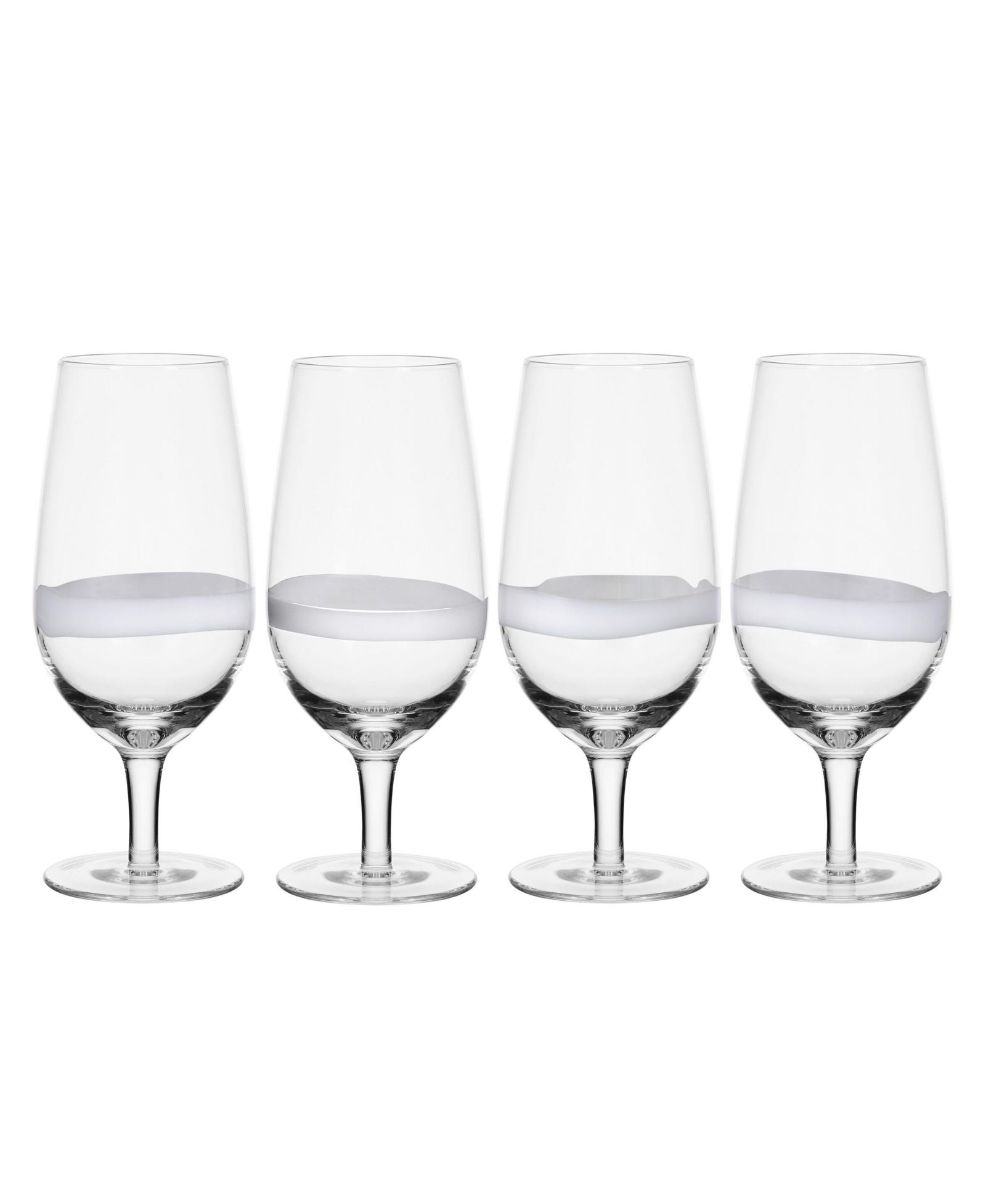Fitz and Floyd Organic Band 19-oz Juice Glasses 4-Piece Set