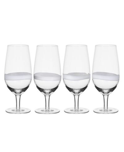 Fitz and Floyd Organic Band 19-oz Juice Glasses 4-Piece Set