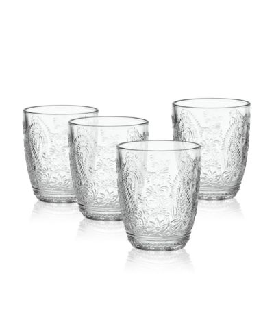 Набор из 4 стаканов Fitz and Floyd Maddi 10-oz Double Old Fashioned Glasses