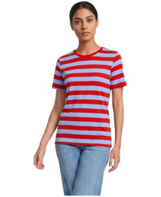 Compass red/blue bold stripe