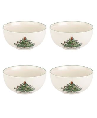 Индивидуальные чаши Spode Christmas Tree, набор из 4 шт