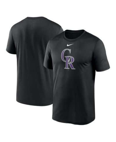 Мужская футболка Nike Black Colorado Rockies New Legend Logo T-shirt
