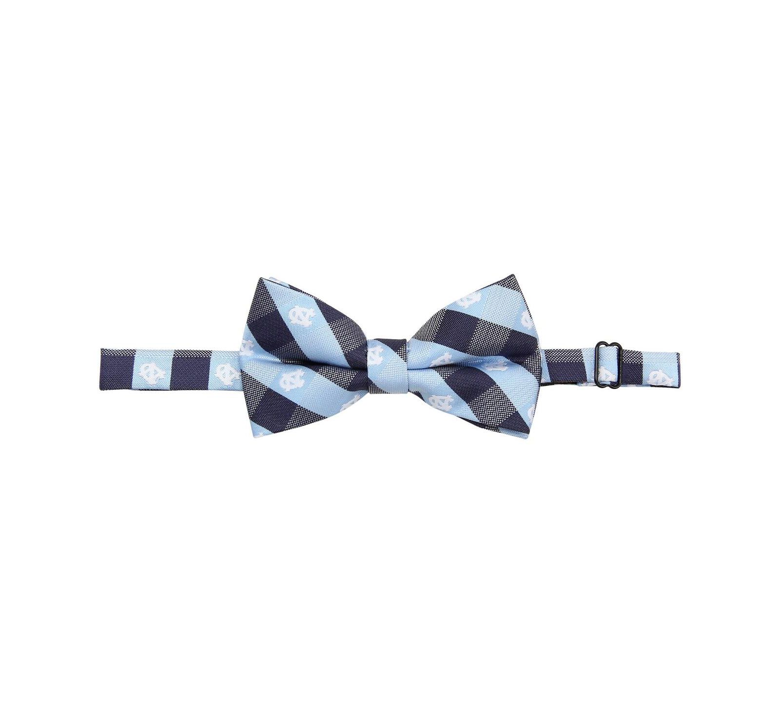 Men's North Carolina Tar Heels Check Bow Tie