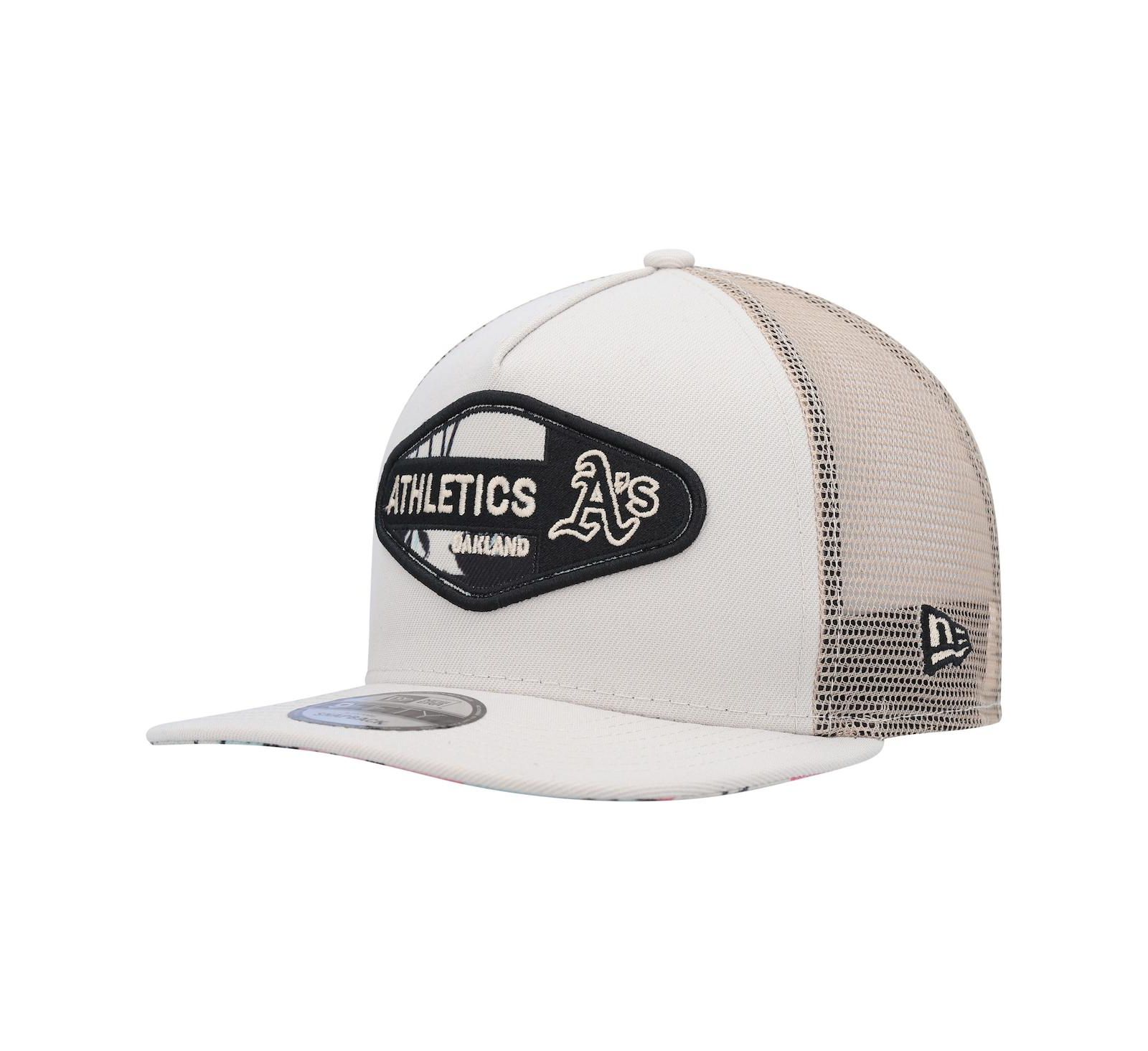 Мужская кепка New Era Oakland Athletics Retro A-Frame Trucker 9FIFTY