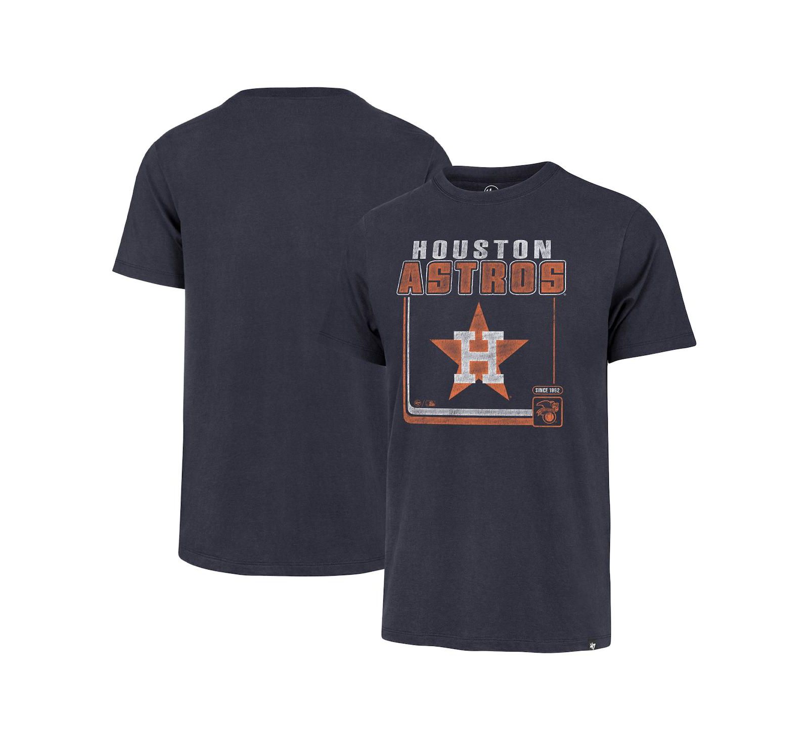 Мужская футболка '47 Brand Houston Astros Borderline Franklin, темно-синяя