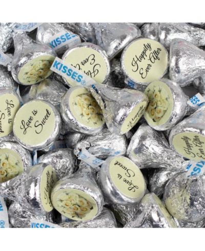 Just Candy Wedding Candy Hershey's Kisses Milk Chocolate, 90 Pieces
