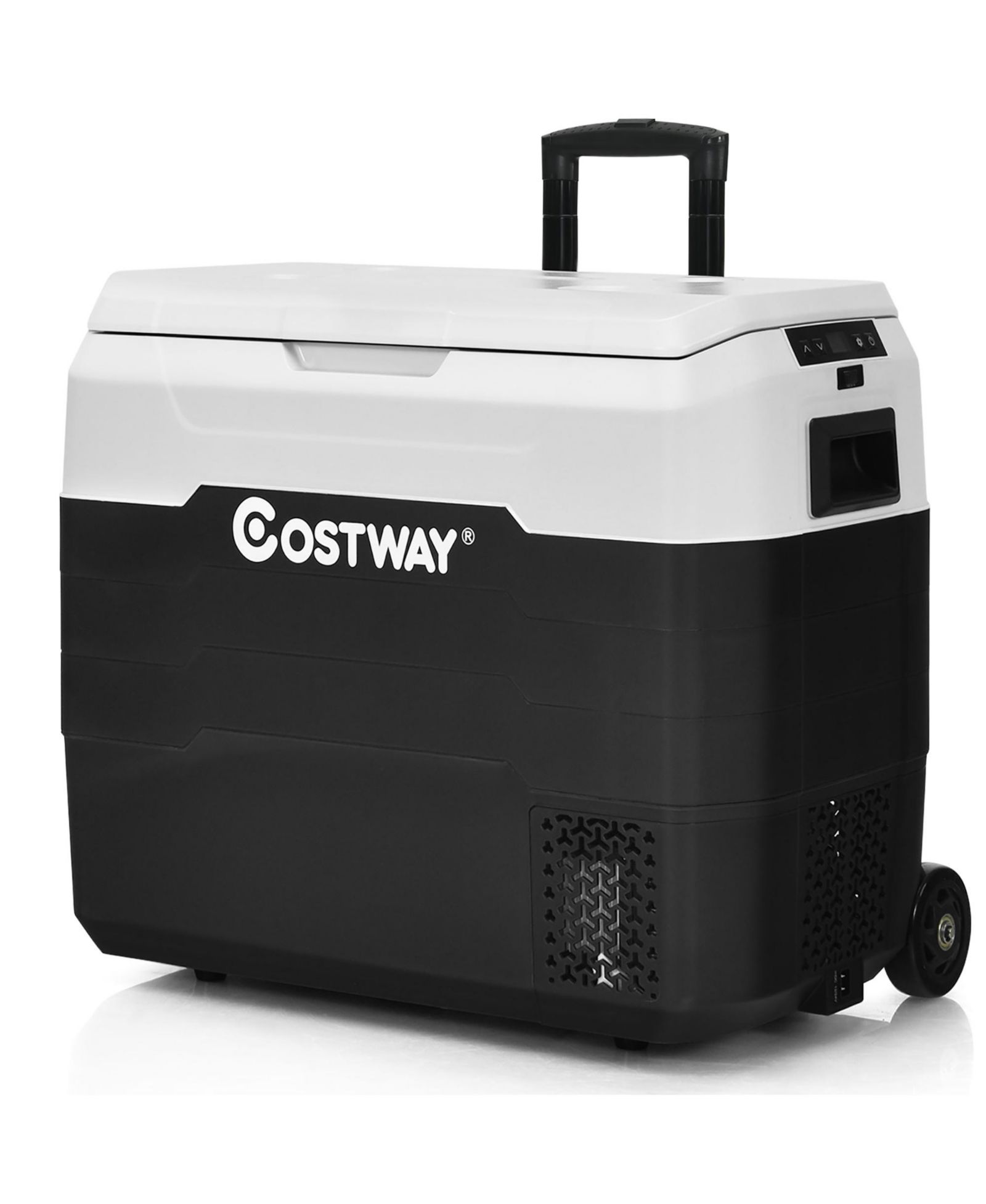 42 QT Portable Car Refrigerator Dual-Zone Car Cooler
