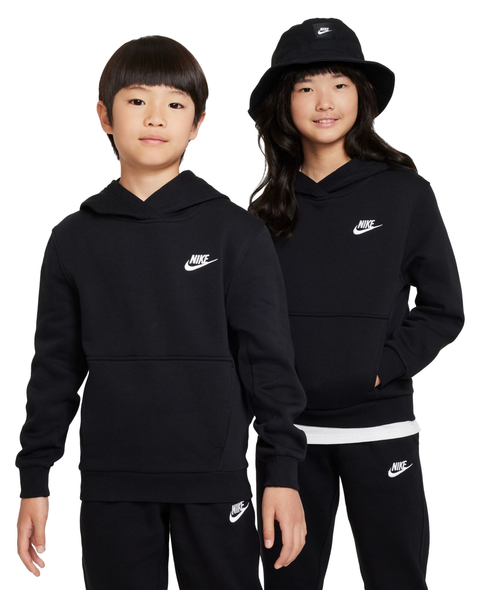Nike Boys' and Girls' 7-20 Sportswear Club Fleece Hoodie