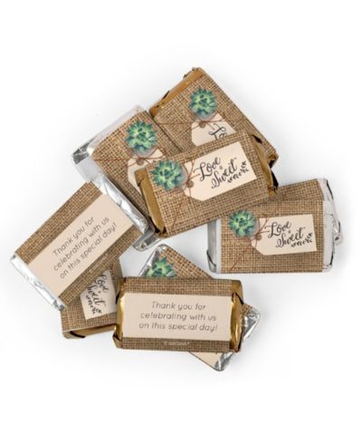 Just Candy Wedding Candy Hershey's Chocolate Party Favors, 108 Pieces