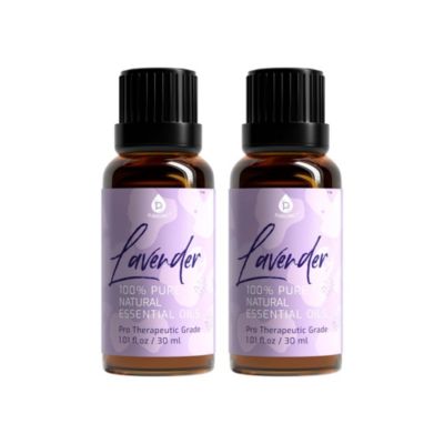 Натуральное эфирное масло лаванды PURSONIC, терапевтический класс, 2 шт по 30ML