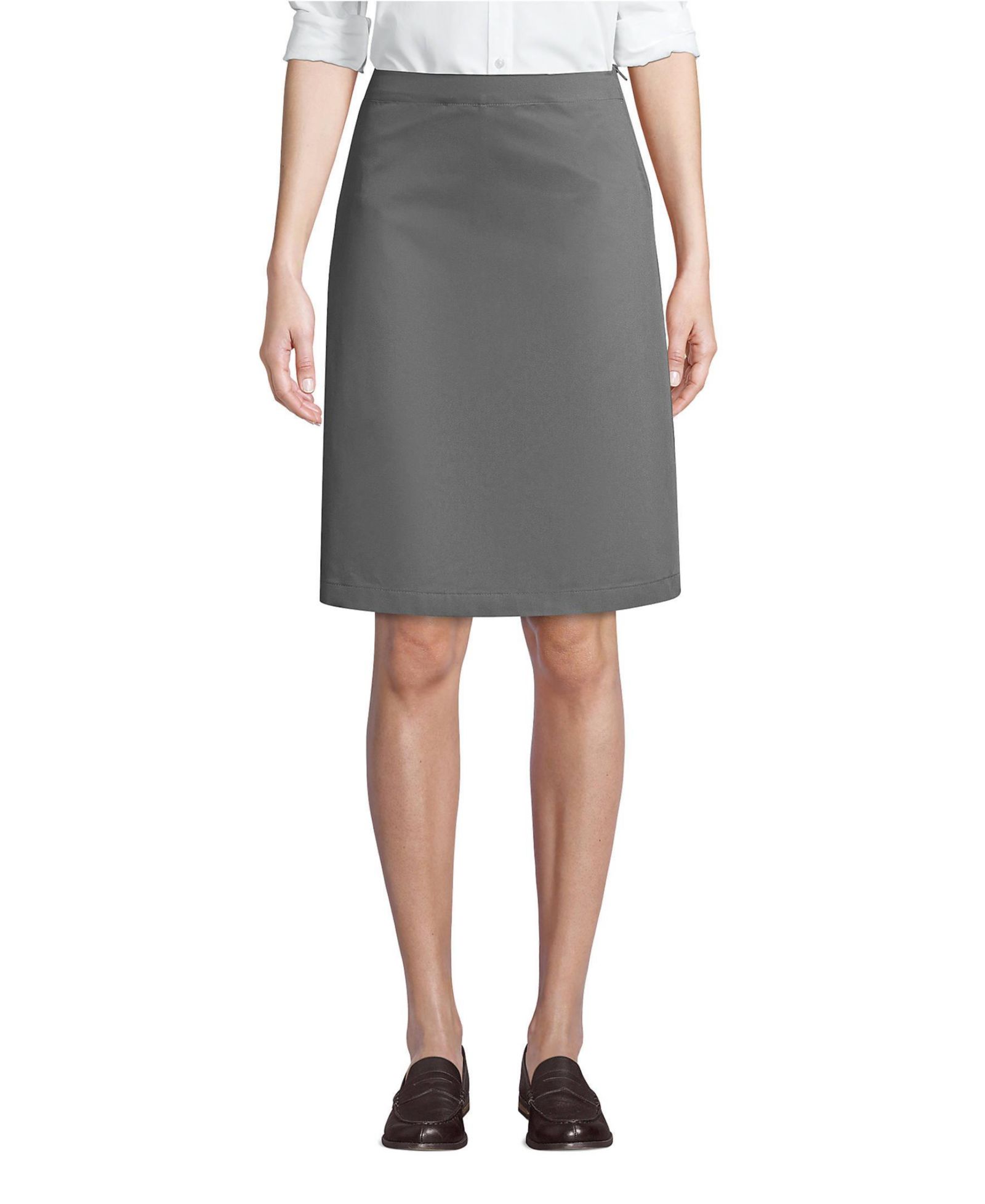 Женская юбка-шорты Lands' End Blend Chino Skort Top of Knee