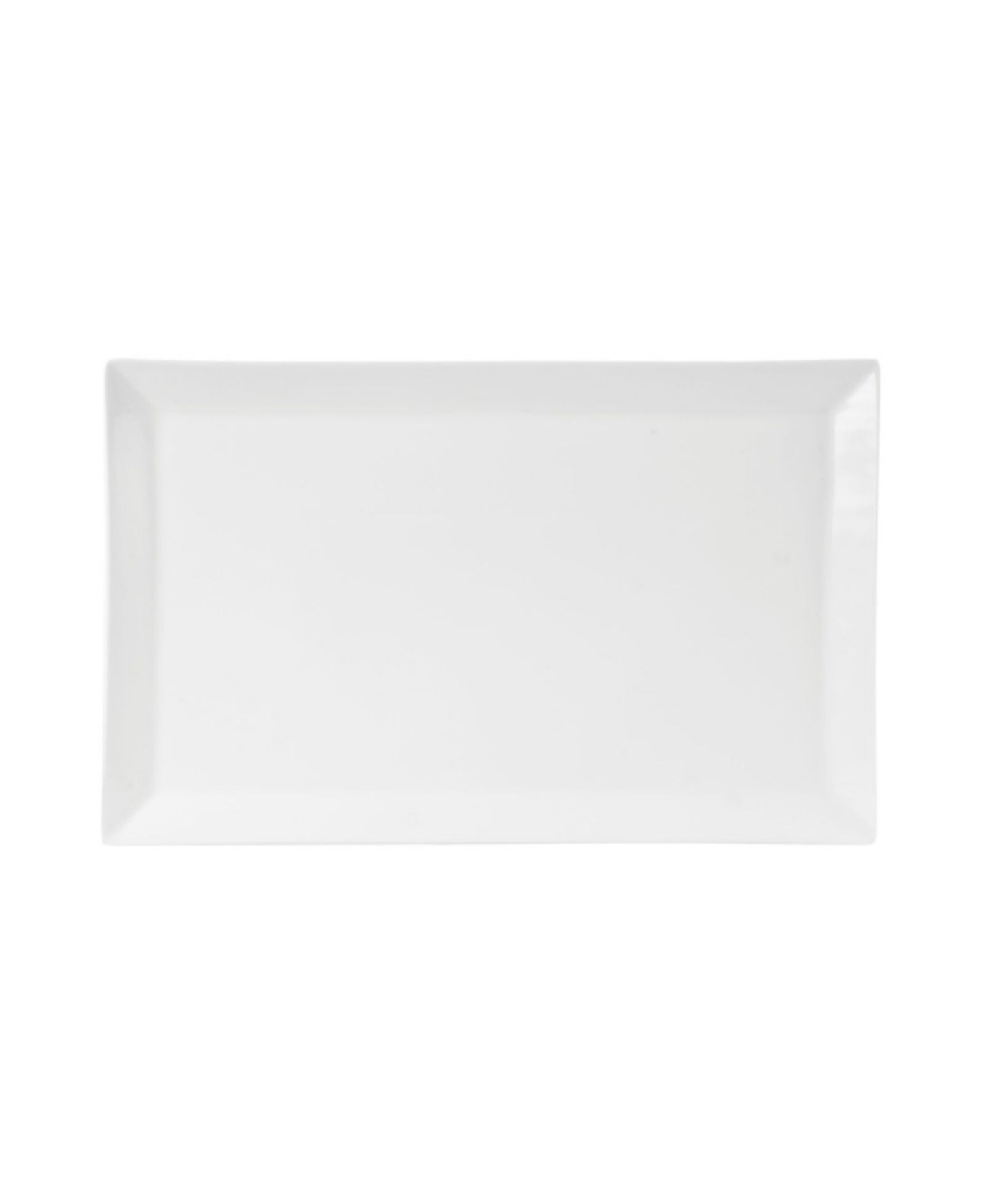 Fitz and Floyd Everyday Whiteware Rectangular Rim Platter