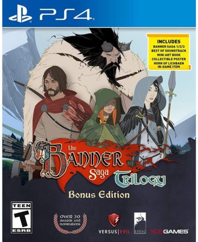 The Banner Saga Trilogy бонусное издание PlayStation 4