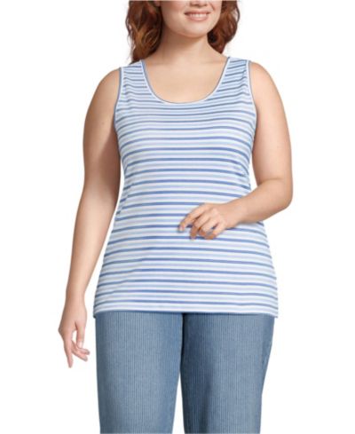 Light sea/clear blue stripe