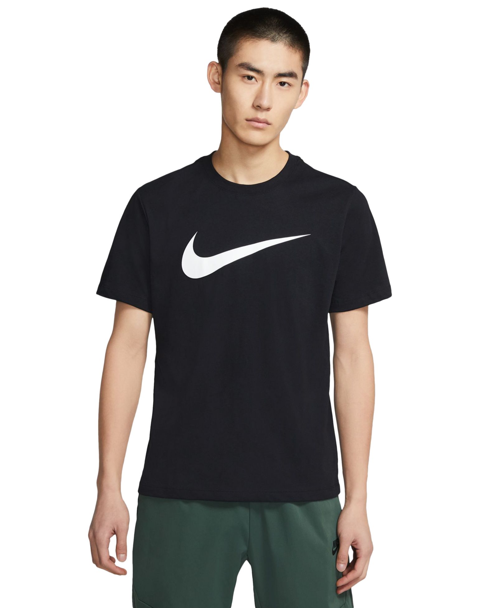 Nike Men's Sportswear Swoosh Short-Sleeve Crewneck T-Shirt
