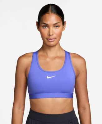 Nike Женский спортивный топ Swoosh с мягкой поддержкой