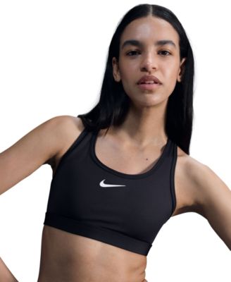 Nike Женский спортивный топ Swoosh с мягкой поддержкой