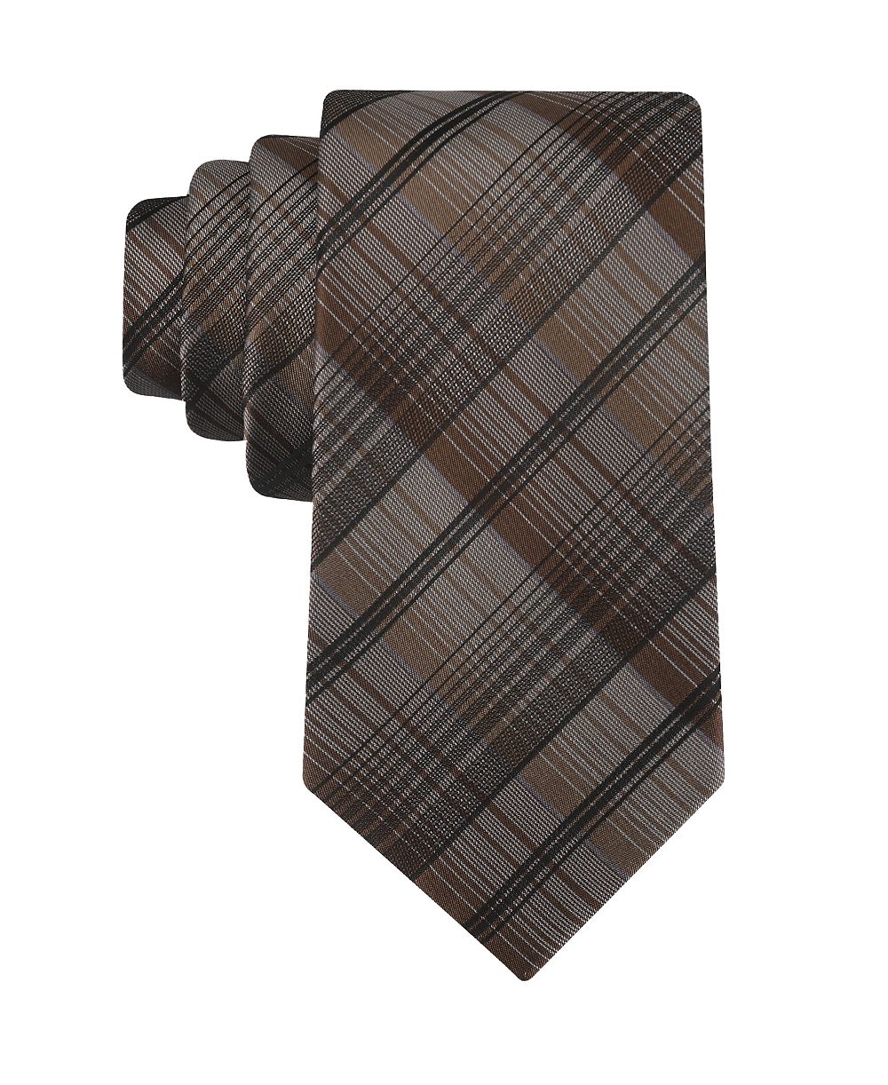 Calvin Klein Мужской галстук Ombre Plaid