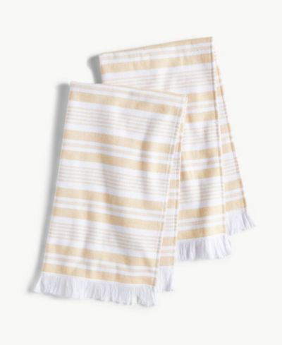 Parker Stripe Kitchen Towel, Set of 2