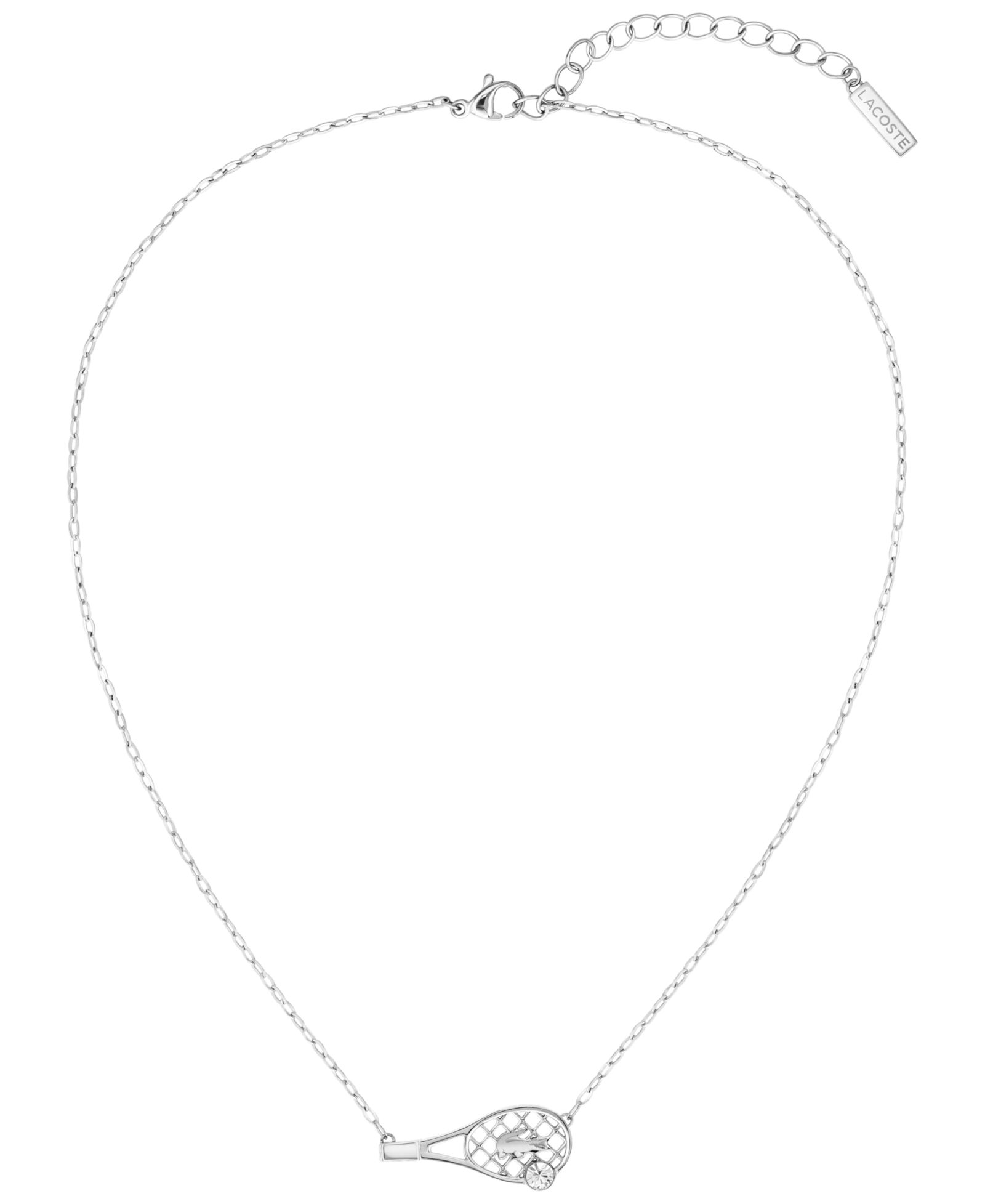 Колье Lacoste Tennis Racket из нержавеющей стали