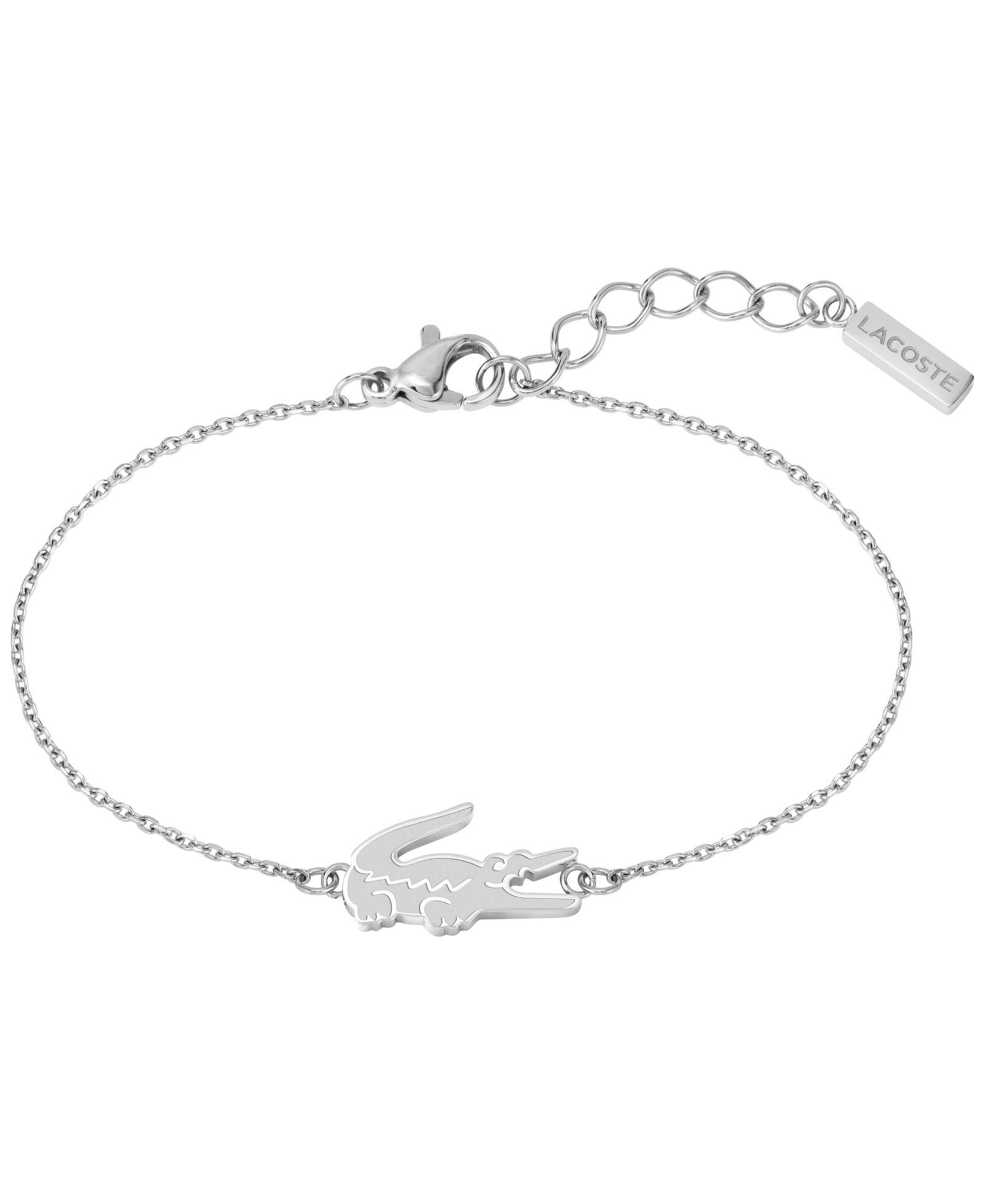 Lacoste Stainless Steel Crocodile Bracelet