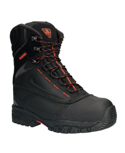 Мужские водонепроницаемые утепленные кожаные рабочие ботинки RefrigiWear Polar Force Max, 8-Inch