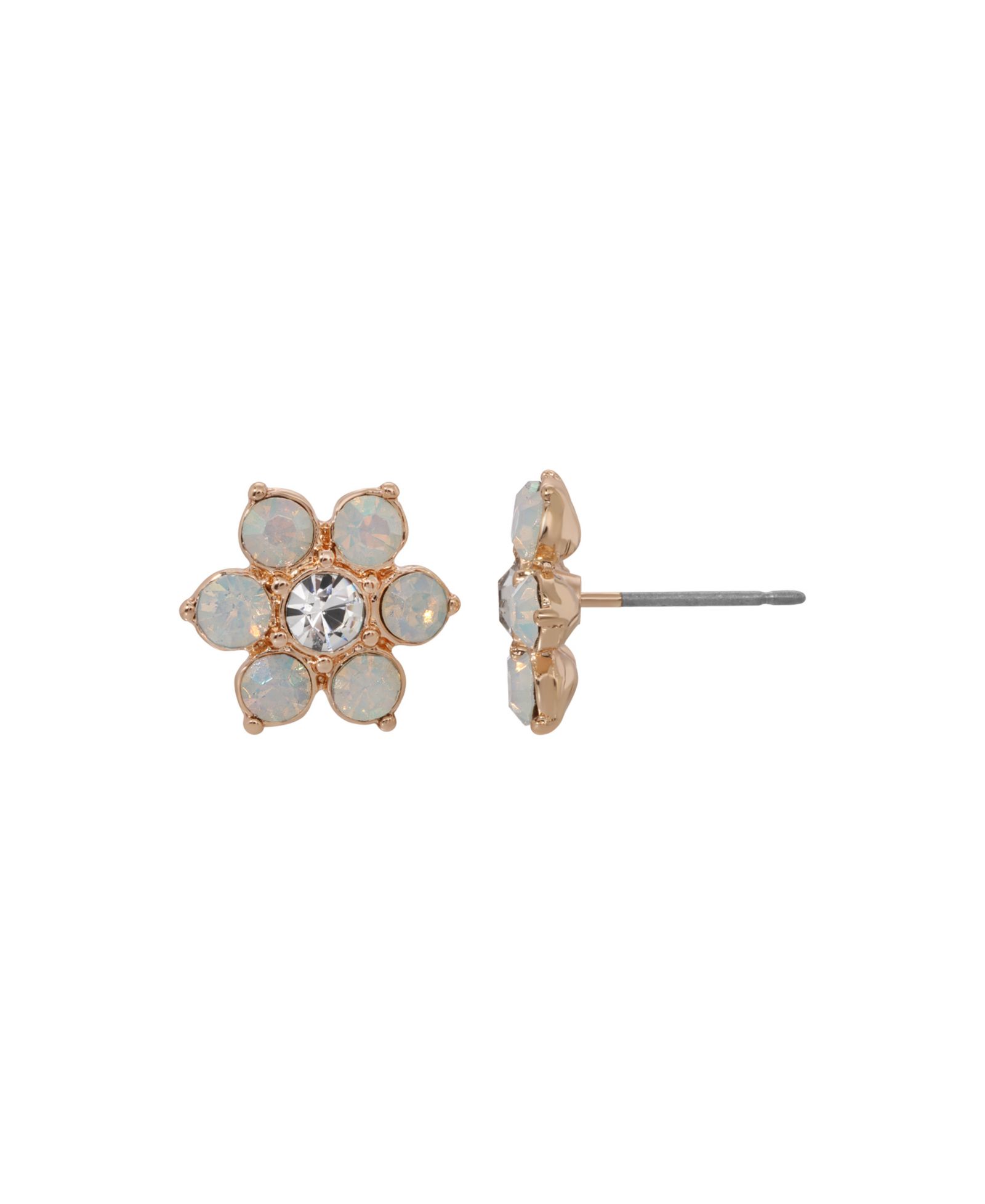 Серьги-гвоздики 2028 Crystal Flower