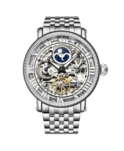 Stuhrling Original Model 3922 Мужские скелетоновые автоматические часы из нержавеющей стали