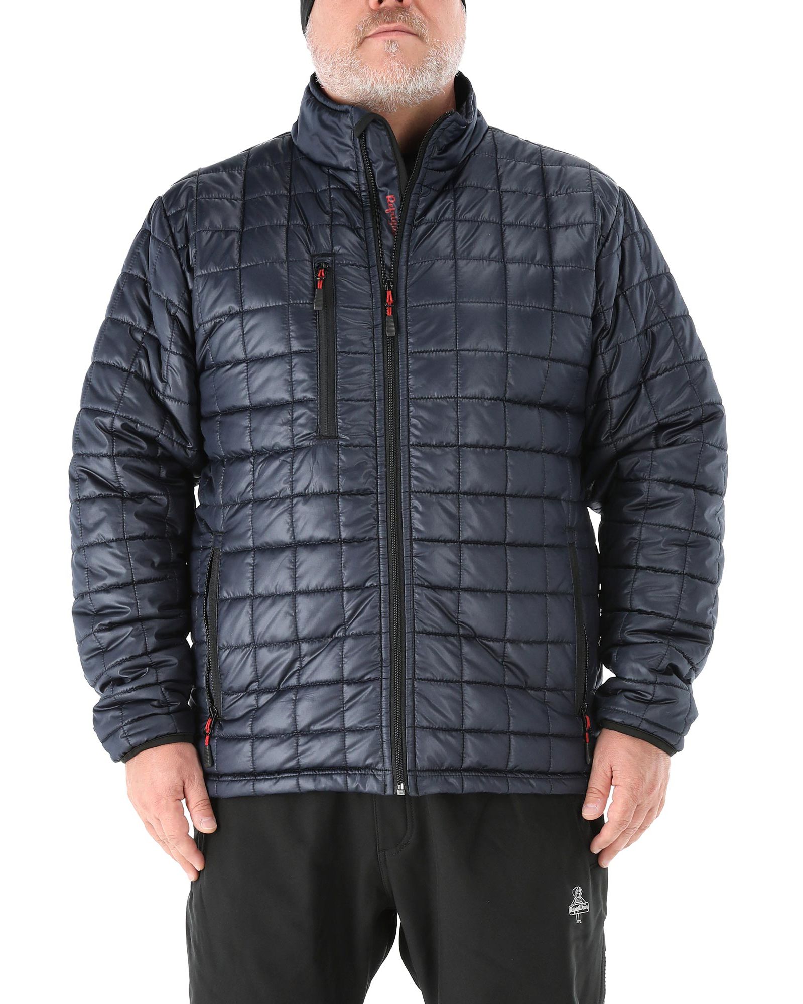 RefrigiWear Men's EnduraQuilt Wayfinder Jacket - Durable Insulated Workwear Coat