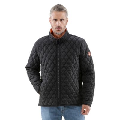 RefrigiWear Men's Lightweight Diamond Quilted Jacket